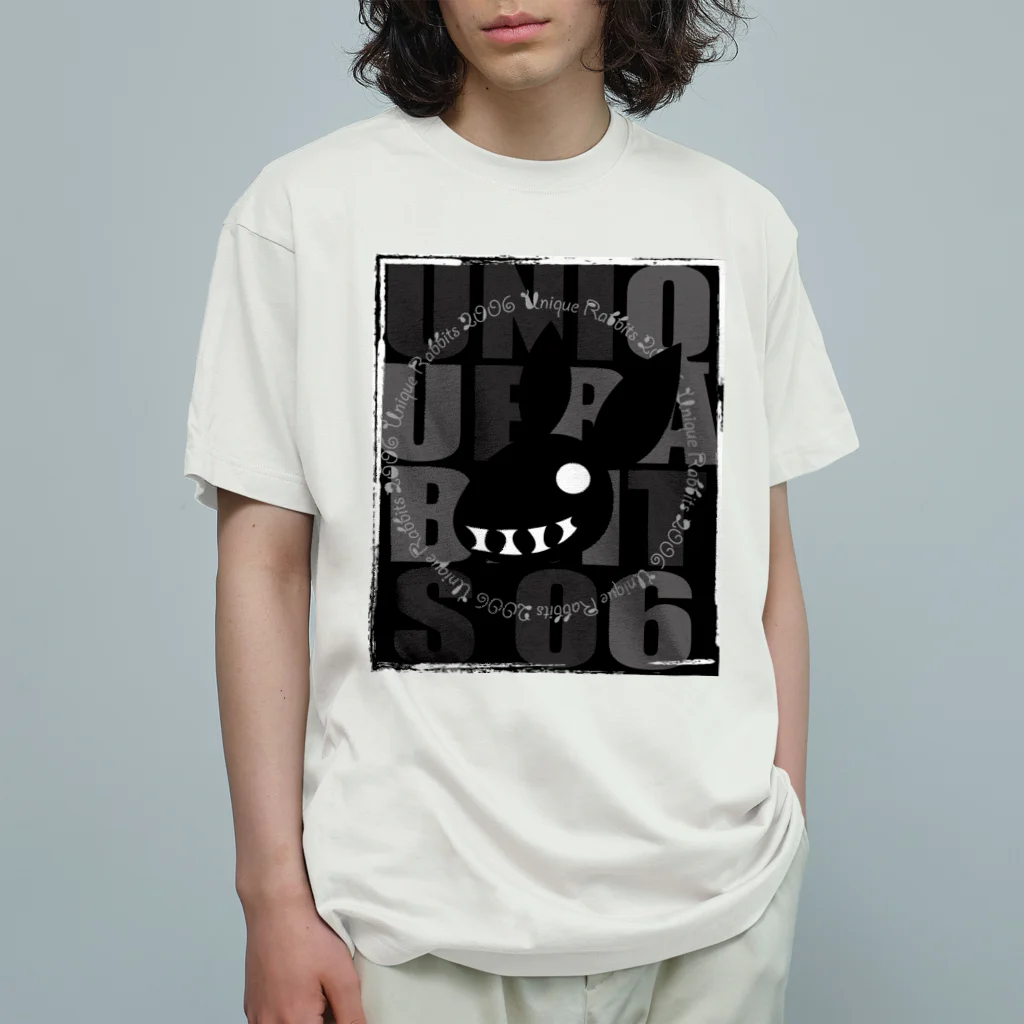 Unique RabbitsのUniqueRabbits03 オーガニックコットンTシャツ