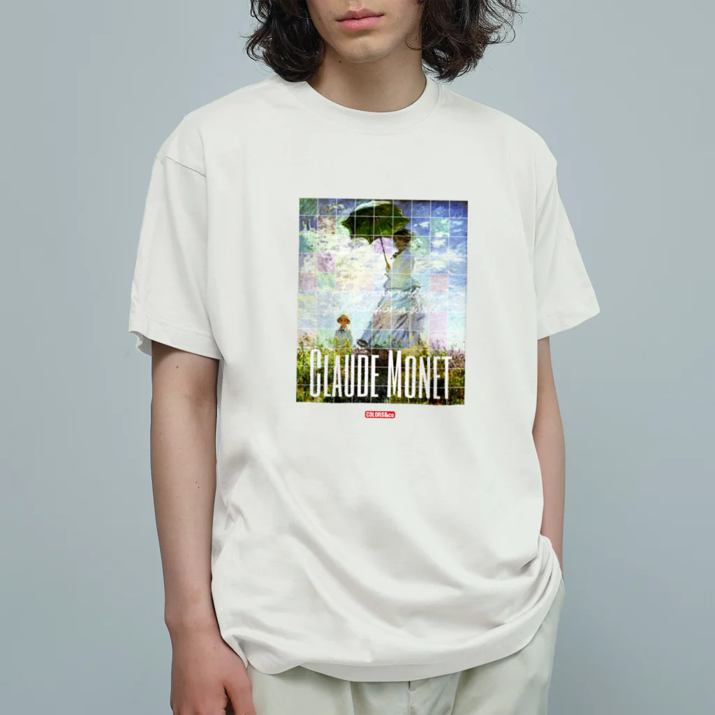 COLORS&coのCOLORS&co クロードモネ オーガニックコットンTシャツ