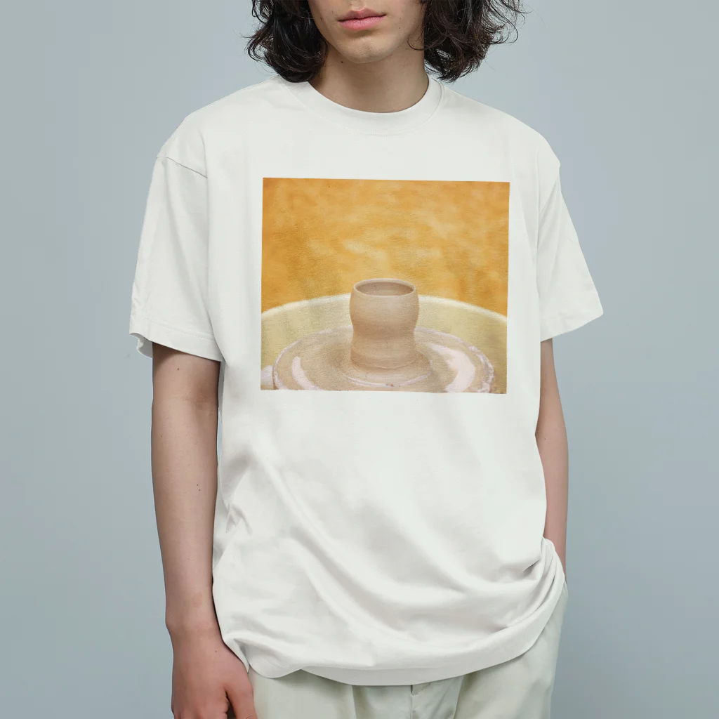 TOWA ATOのろくろ（成形） Organic Cotton T-Shirt