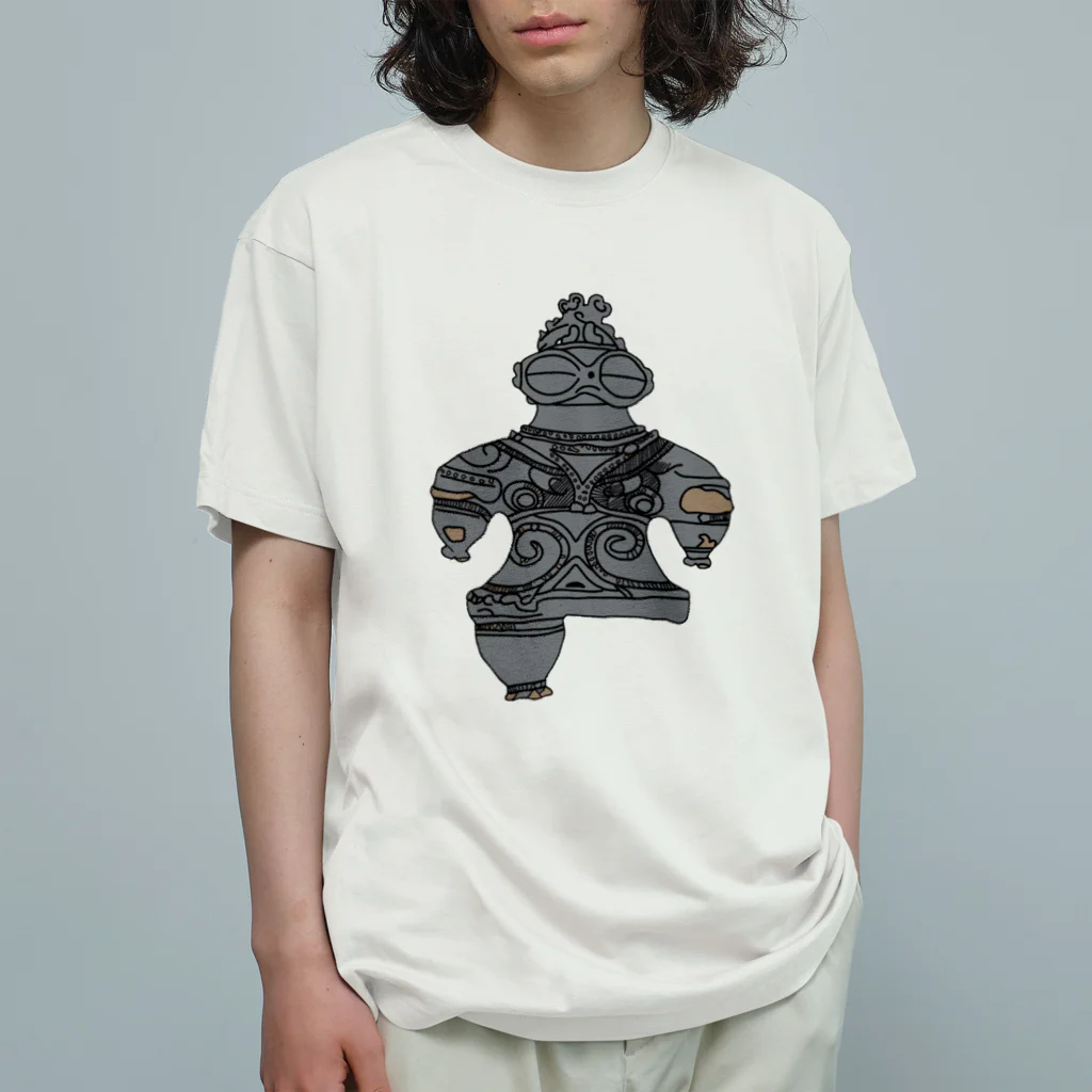 724の土偶に遭遇 Organic Cotton T-Shirt