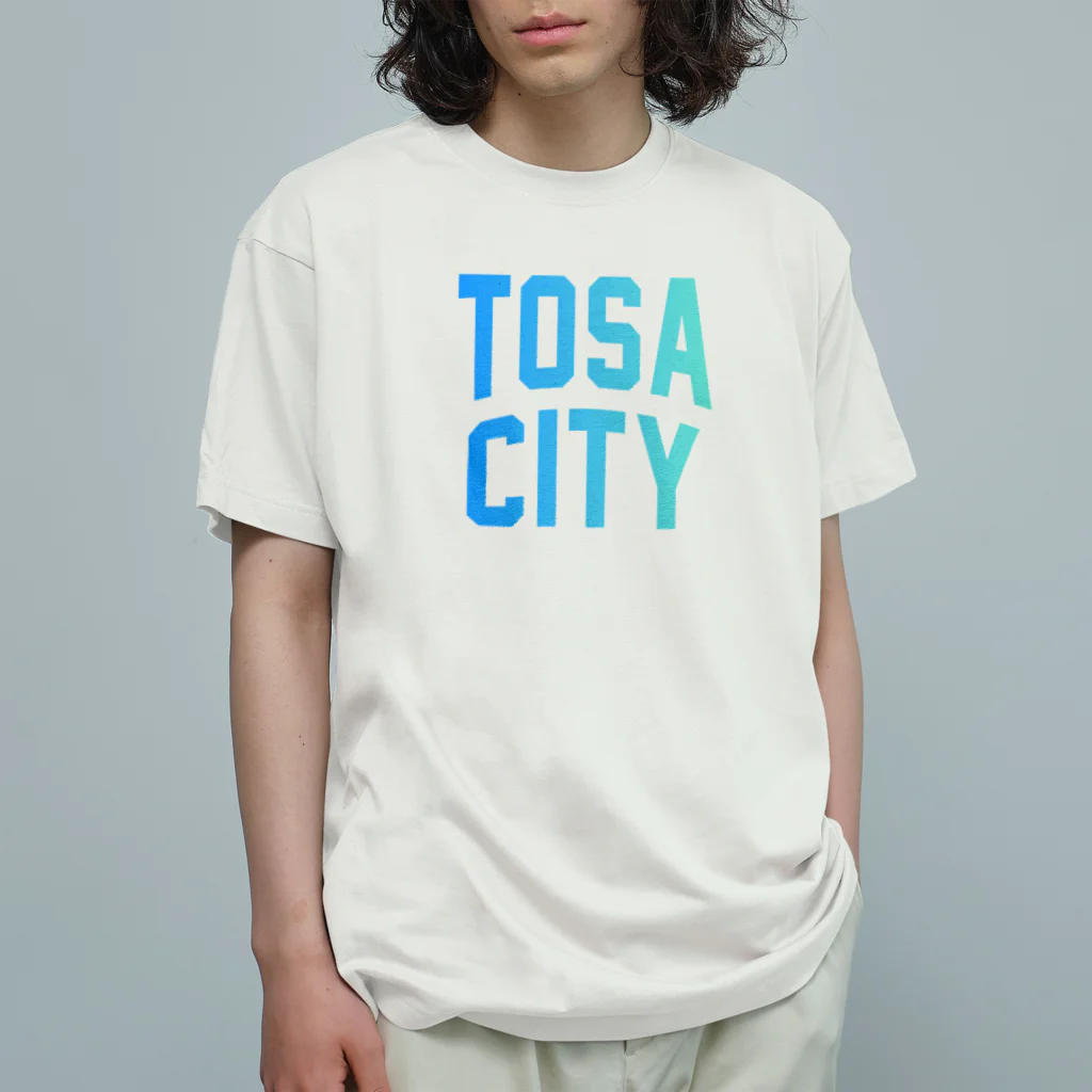 JIMOTOE Wear Local Japanの土佐市 TOSA CITY オーガニックコットンTシャツ