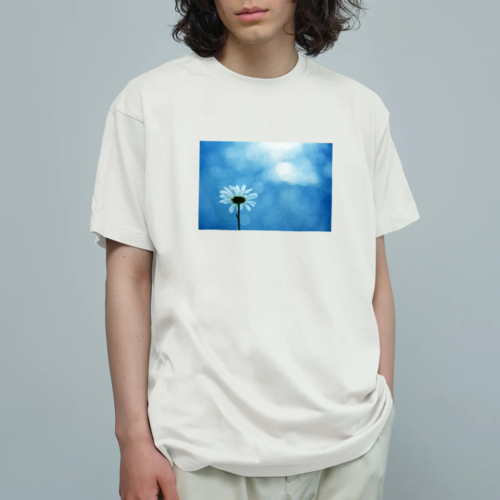 Petal N' Featherの水と光 オーガニックコットンTシャツ