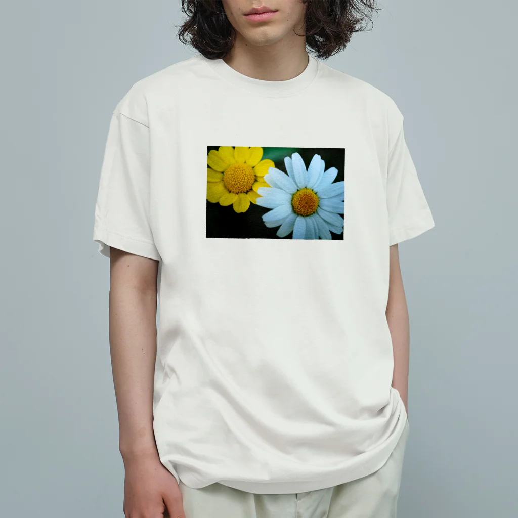 Petal N' Featherの花のサングラス オーガニックコットンTシャツ