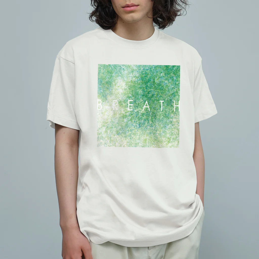 fukurononakaのbreath オーガニックコットンTシャツ