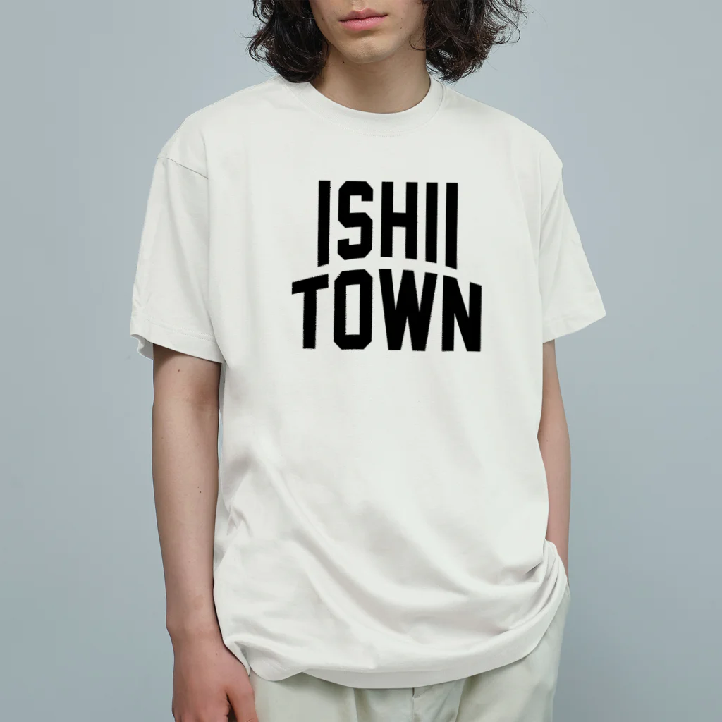 JIMOTOE Wear Local Japanの石井町 ISHII TOWN オーガニックコットンTシャツ