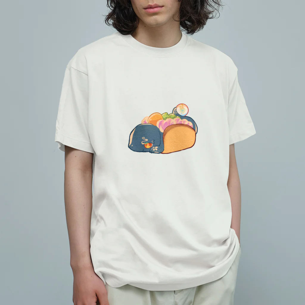 さばかん工房。のさくらずんだ オーガニックコットンTシャツ