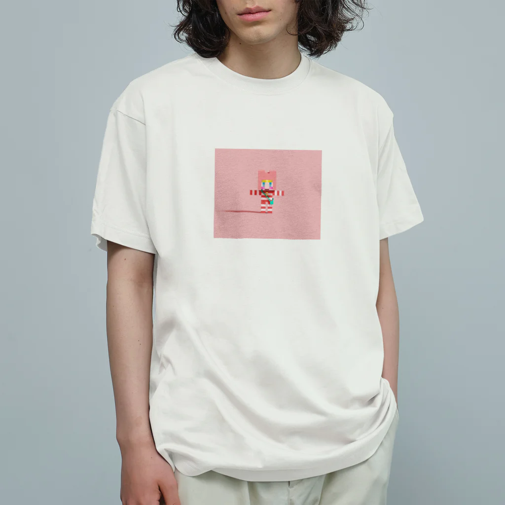 ぽぴーふろっぴーのマイクラぽぴー Organic Cotton T-Shirt