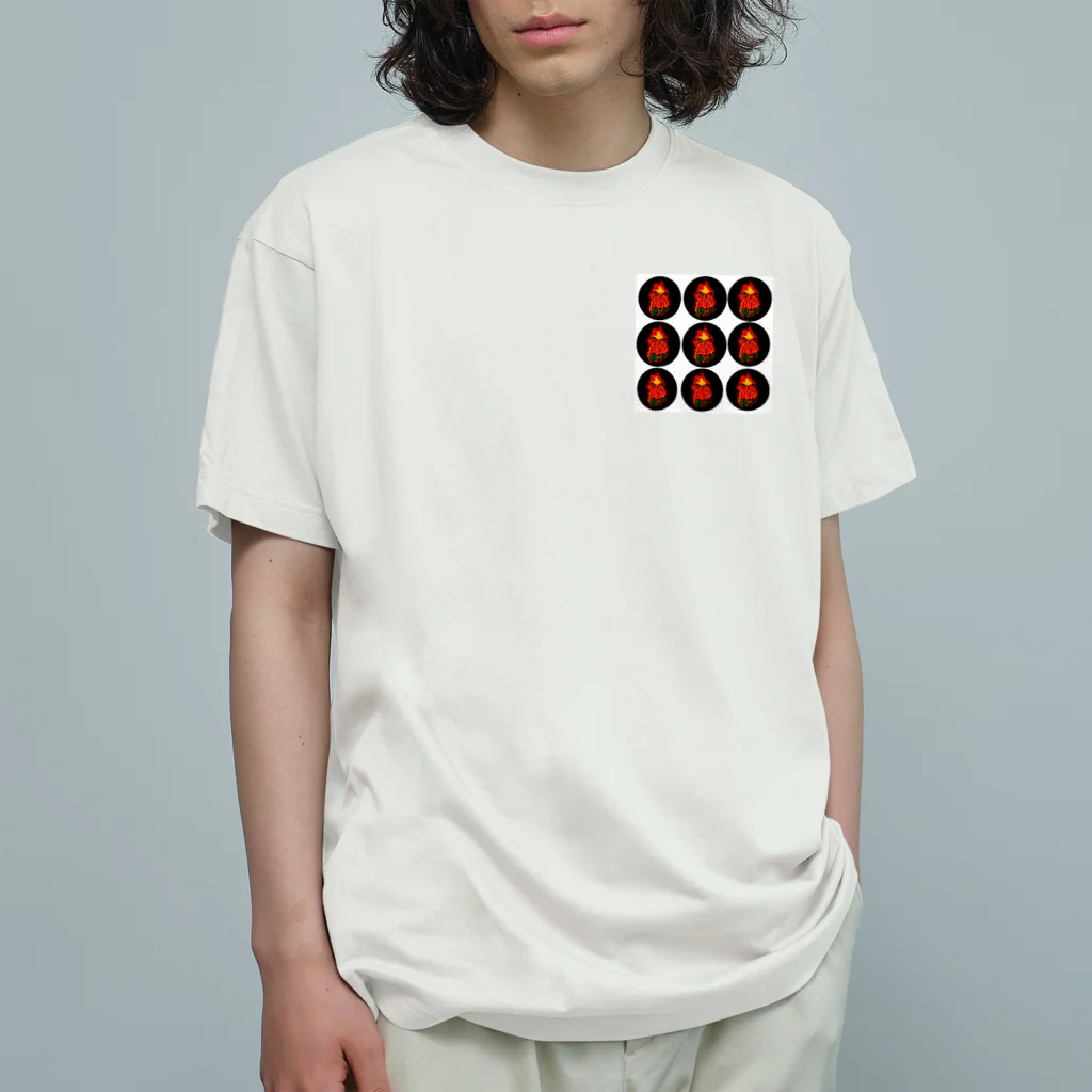 aGAP Originalの緑の襖と出口 オーガニックコットンTシャツ