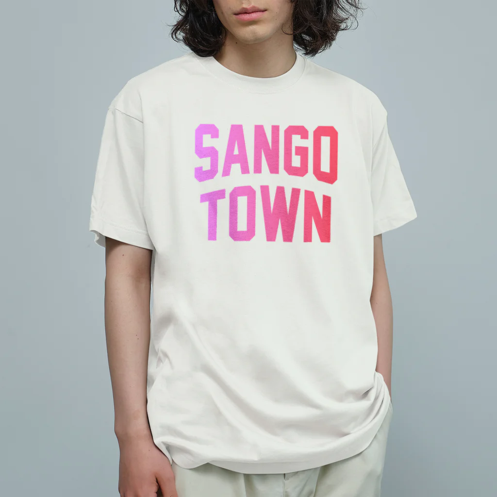 JIMOTO Wear Local Japanの三郷町 SANGO TOWN オーガニックコットンTシャツ