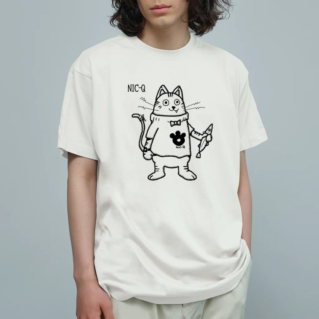 atts60 TシャツやさんのNIC-Q Organic Cotton T-Shirt