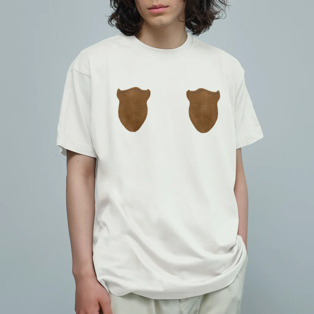 Mrs.Bean/ミセスビーンの胸が土器土器♡ Organic Cotton T-Shirt