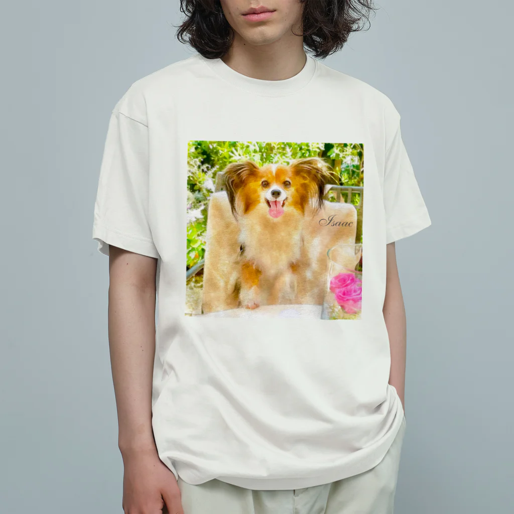 クリアスペットのisaac_dogstagram Organic Cotton T-Shirt