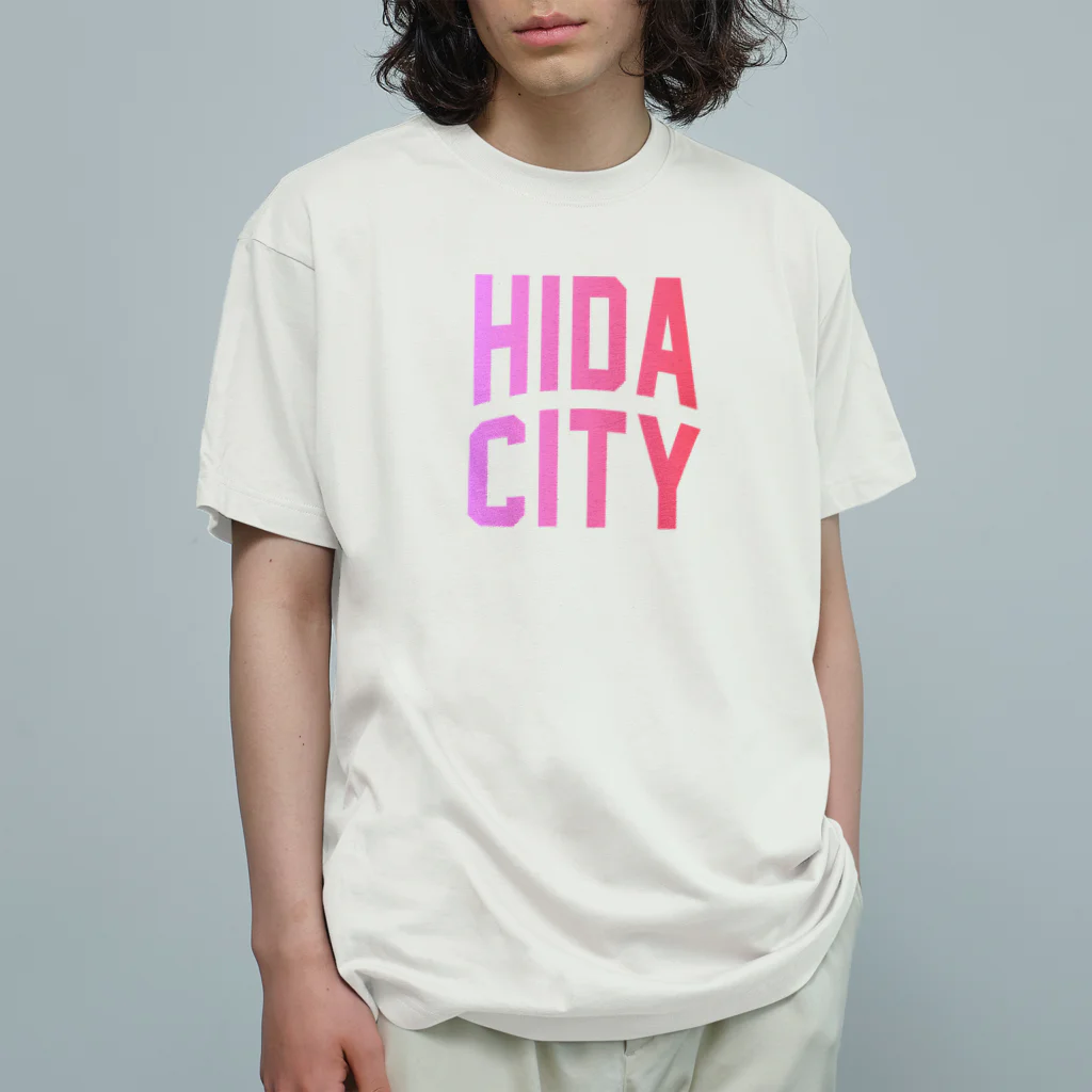 JIMOTOE Wear Local Japanの飛騨市 HIDA CITY オーガニックコットンTシャツ