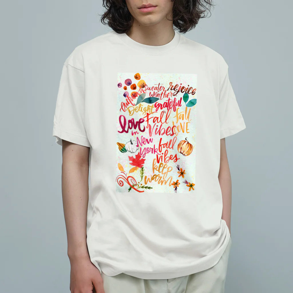 Anencephaly AngelのAutumn Mishaps Organic Cotton T-Shirt