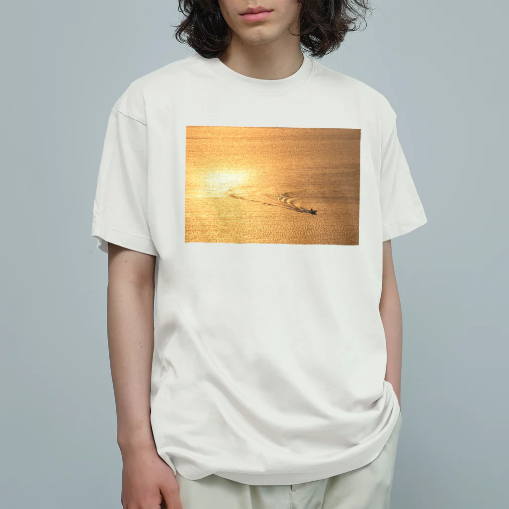 小佐々塾の黄金色の海 Organic Cotton T-Shirt