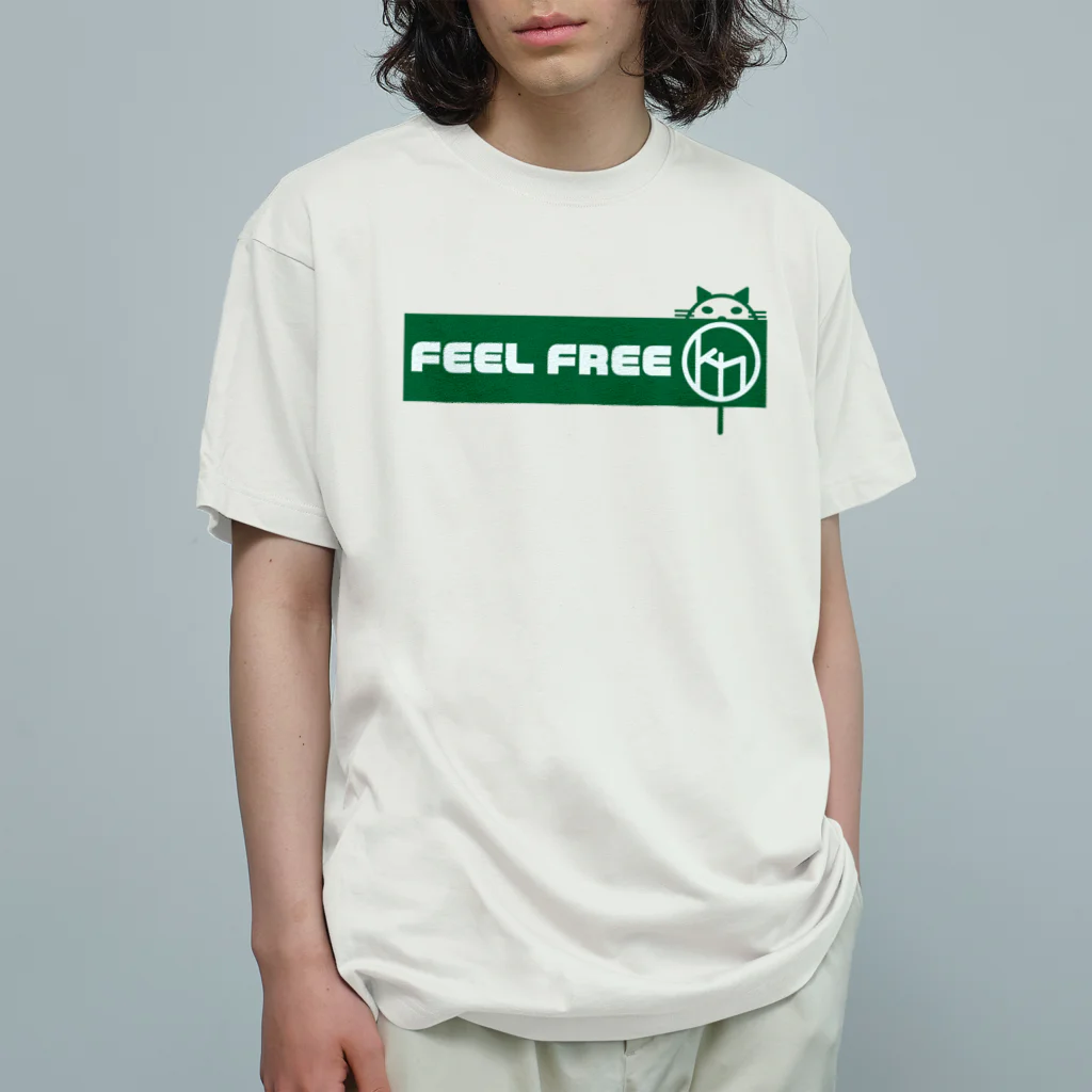 label greenのgreenニャンT Organic Cotton T-Shirt