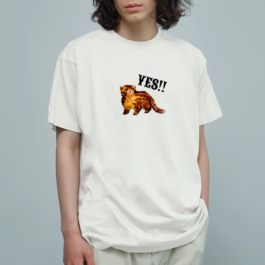 Fuminu's Witch Craft のマヌルネコ オーガニックコットンTシャツ