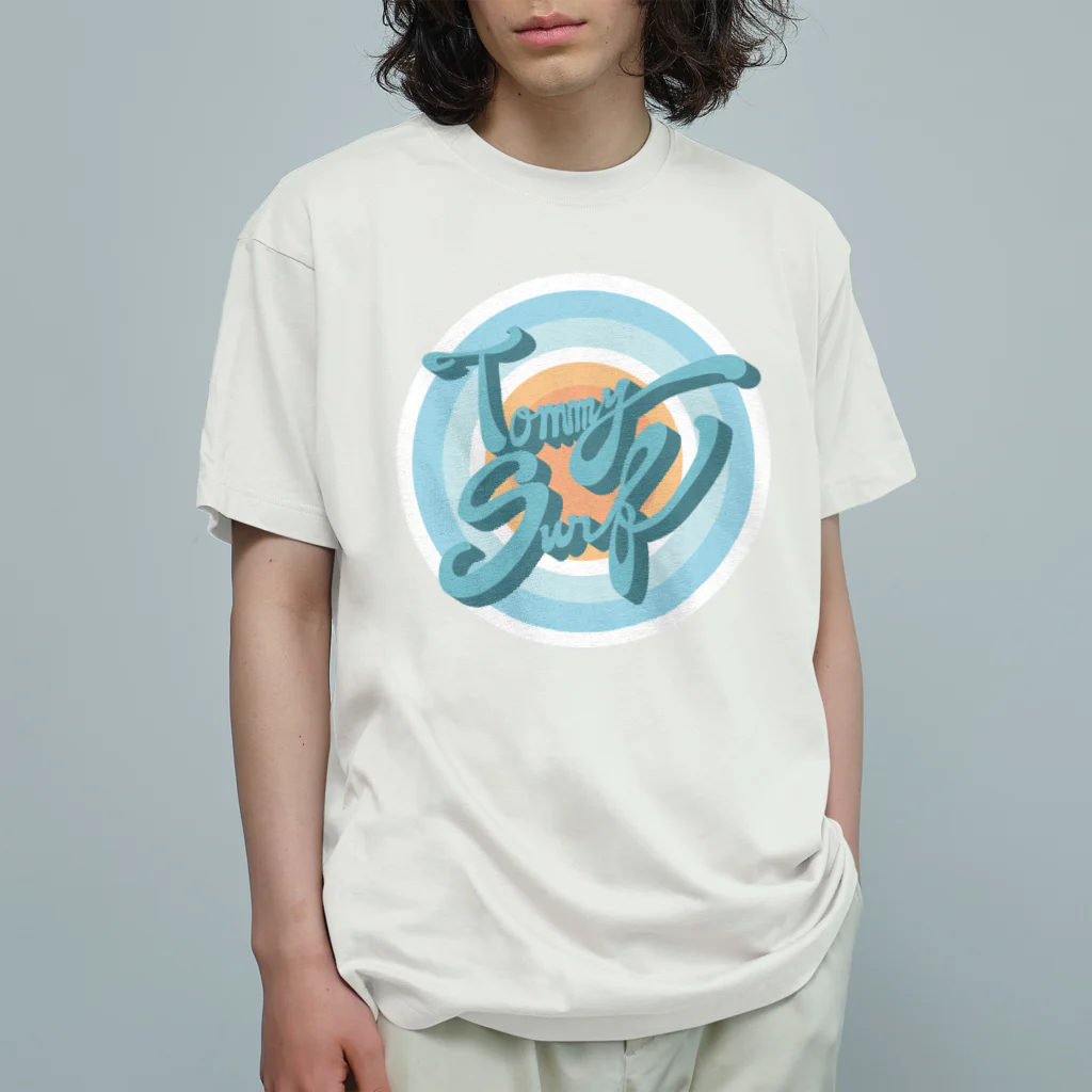 TommoolのTOMMY SURF オーガニックコットンTシャツ