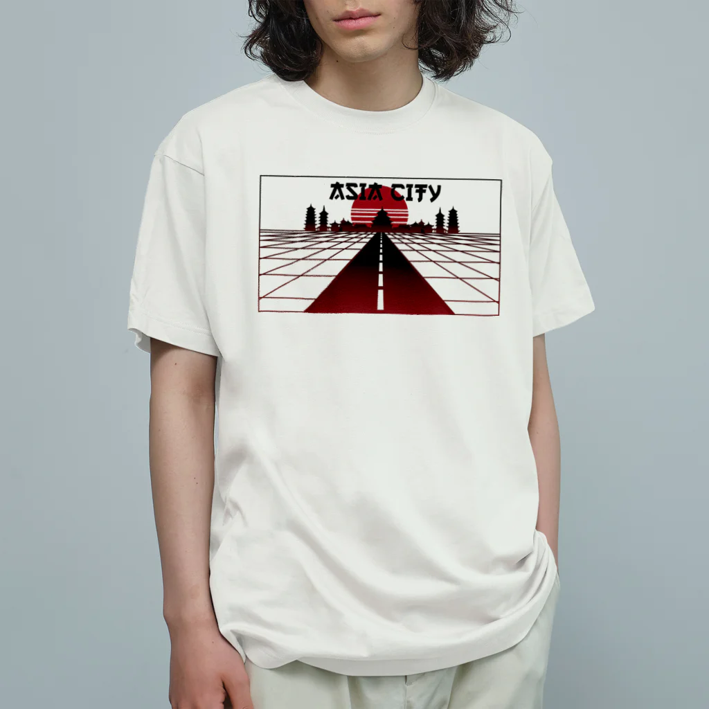 中華呪術堂（チャイナマジックホール）の vaporwave asiacity  Organic Cotton T-Shirt