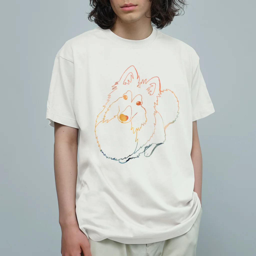 こてつ日誌の【サンプル】オーダーうちの子グッズ オーガニックコットンTシャツ