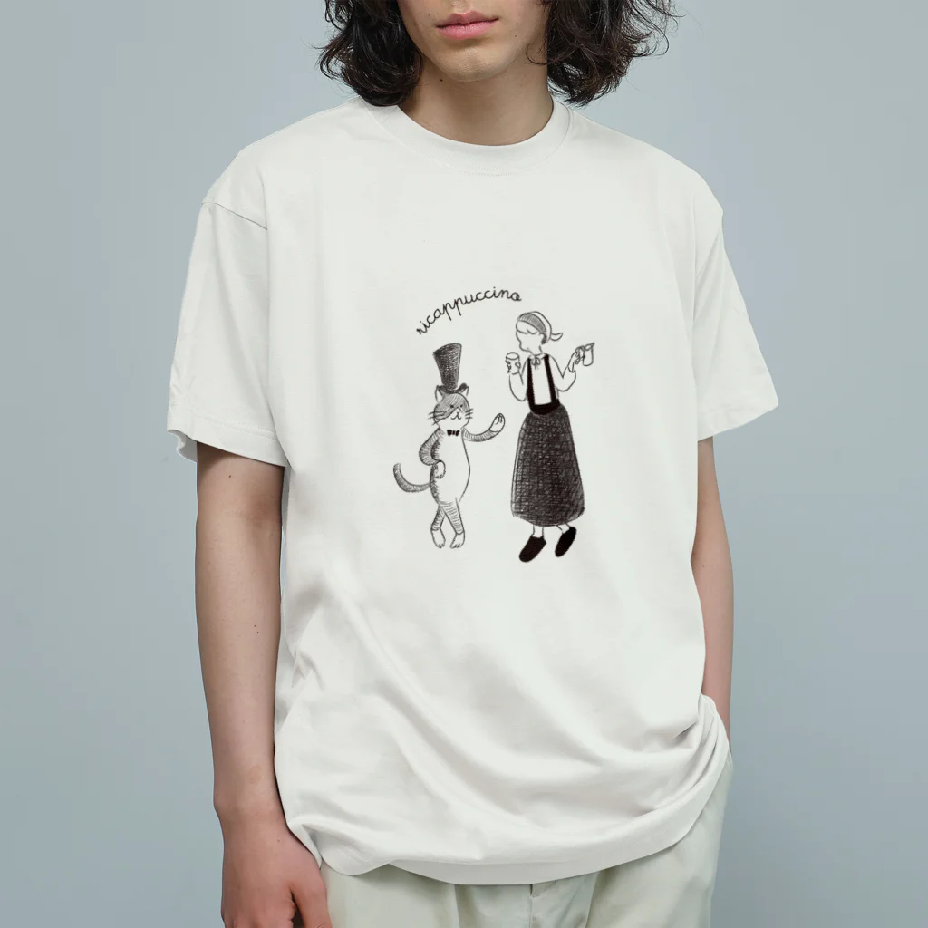 トラスのRICAPPUCINO オーガニックコットンTシャツ