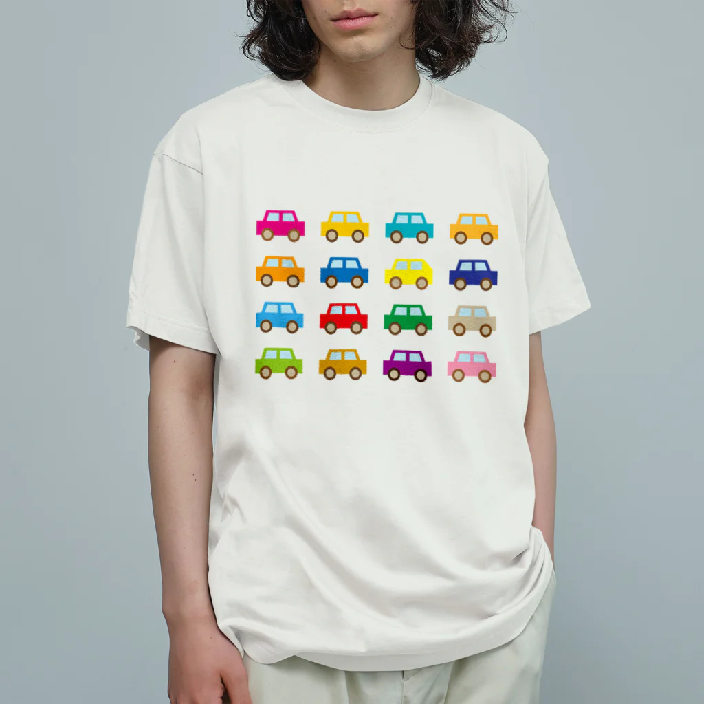 フォーヴァのCARS オーガニックコットンTシャツ