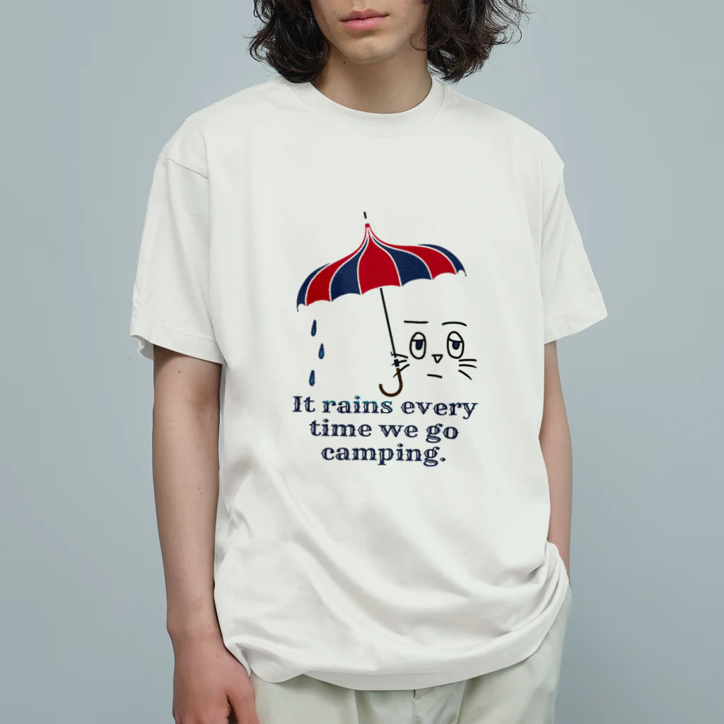 山口屋ニューヨークの雨女雨男 オーガニックコットンTシャツ