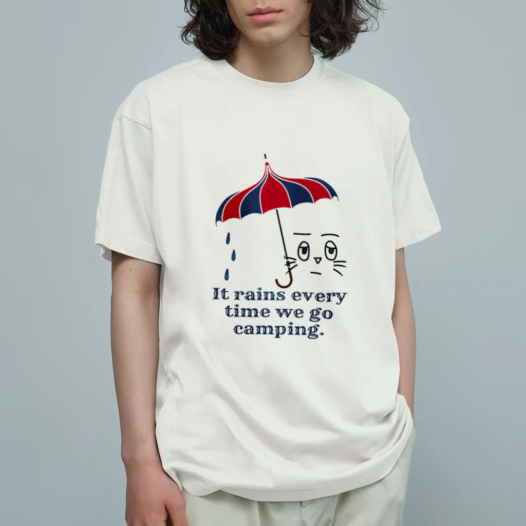 山口屋ニューヨークの雨女雨男 Organic Cotton T-Shirt