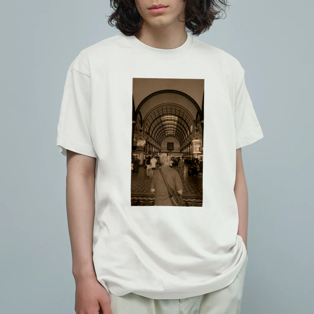 nrmhbのサイゴン中央郵便局 Organic Cotton T-Shirt