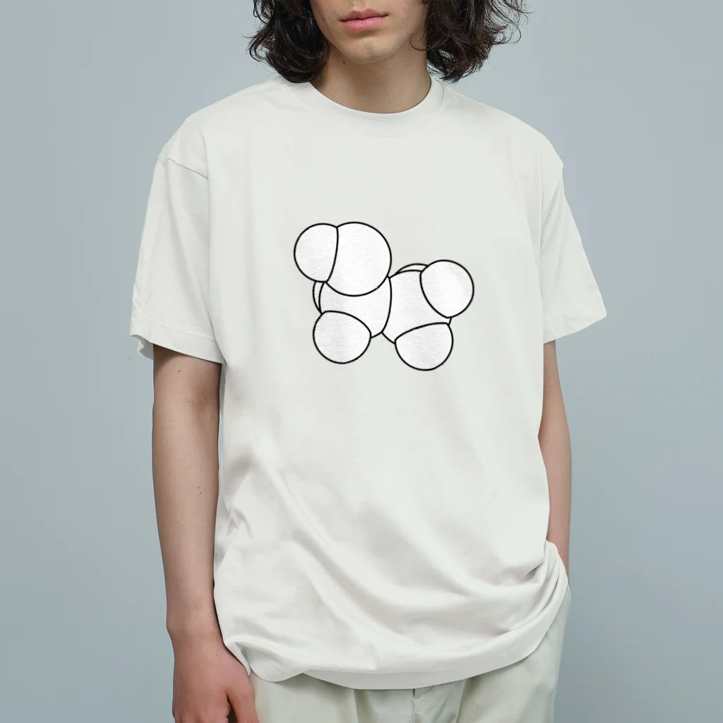 st_drop_laboratoryのエタノールの化学構造式 Organic Cotton T-Shirt