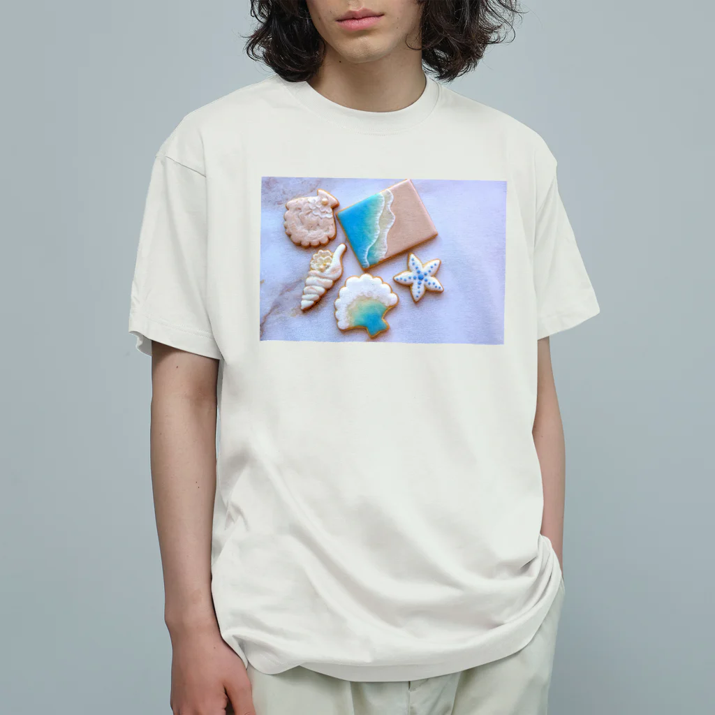 Lil joy sweetsの夏の日 Organic Cotton T-Shirt