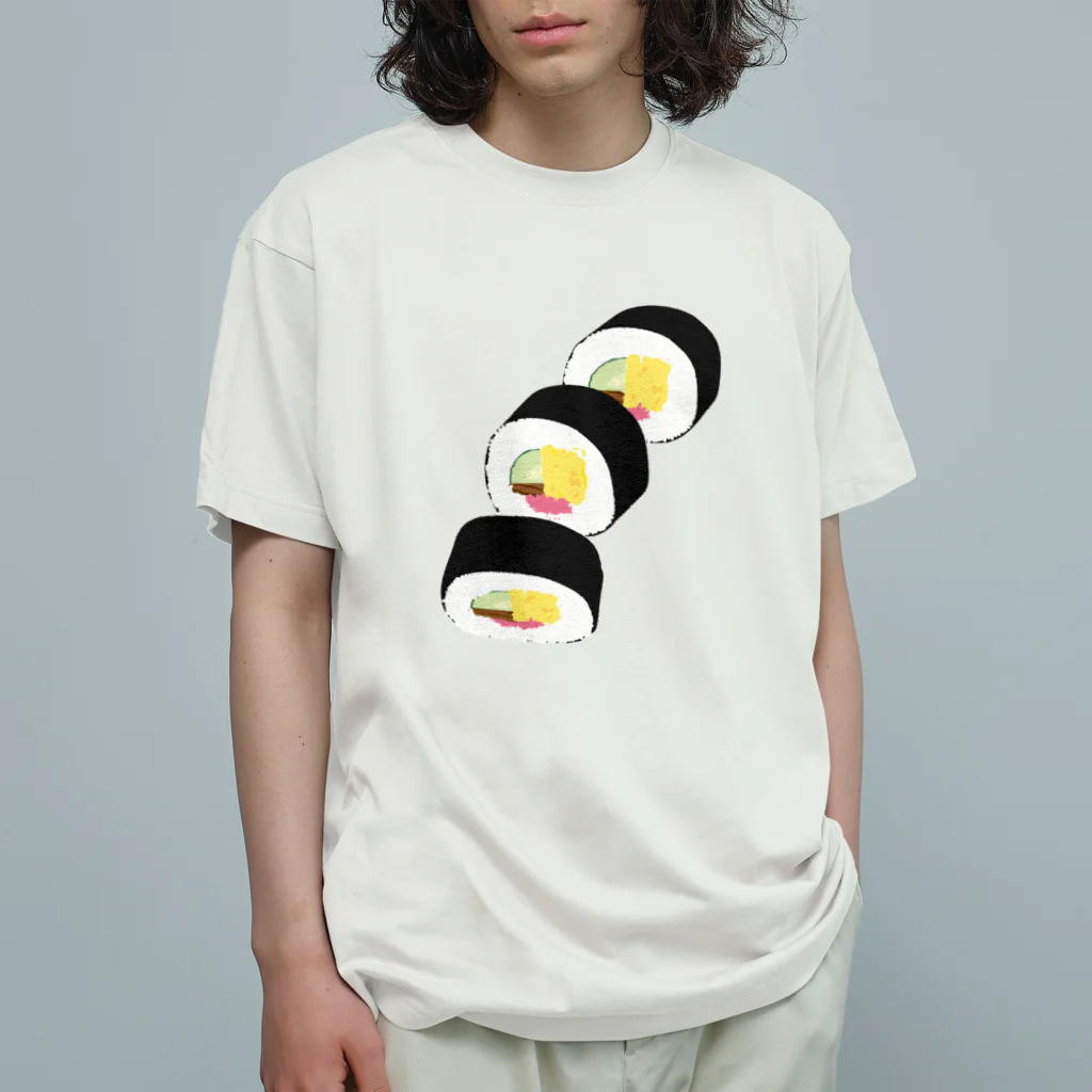 日下田のフォーリング太巻 Organic Cotton T-Shirt