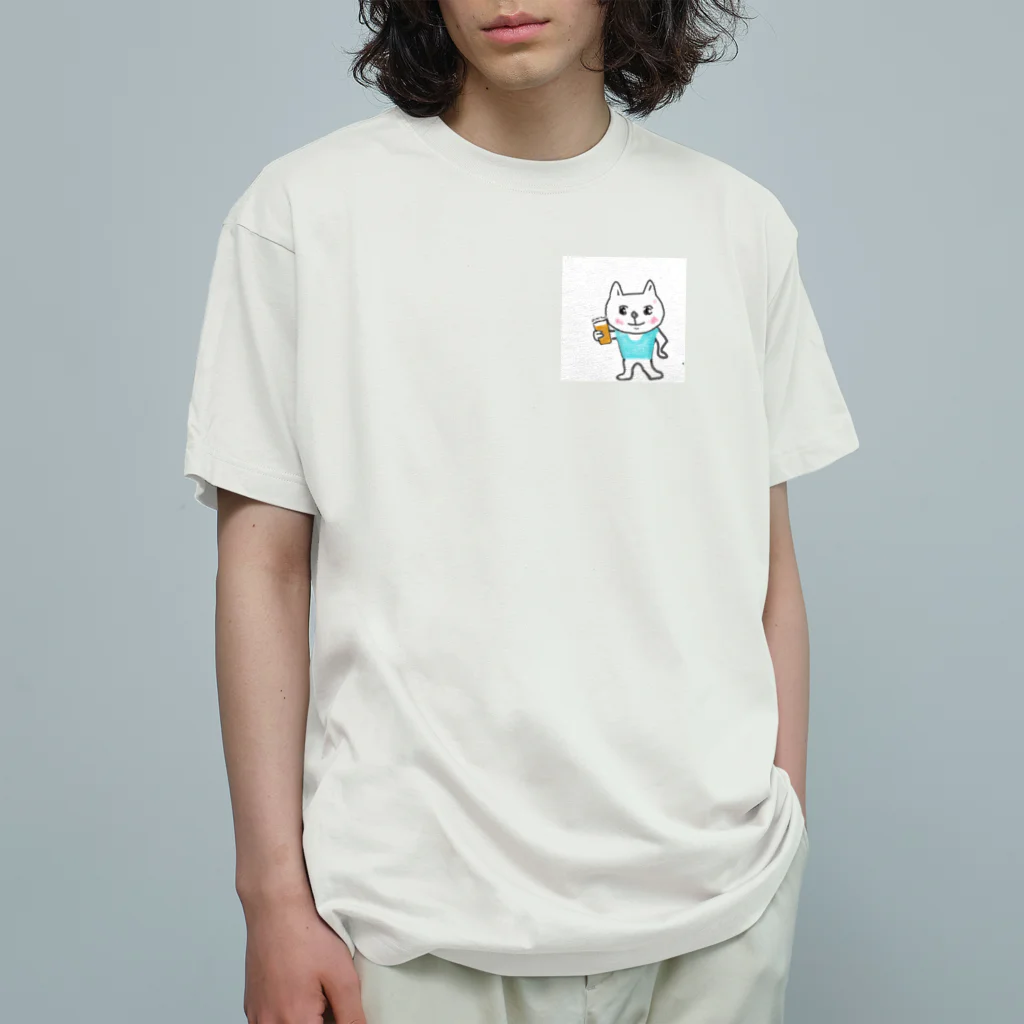 alligator7のnekobeer Organic Cotton T-Shirt