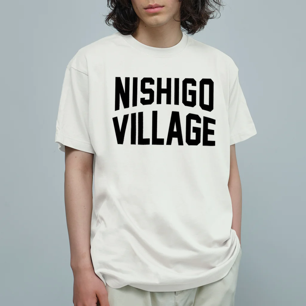 JIMOTO Wear Local Japanの西郷村 NISHIGO VILLAGE オーガニックコットンTシャツ