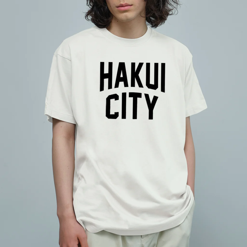 JIMOTOE Wear Local Japanの羽咋市 HAKUI CITY Organic Cotton T-Shirt