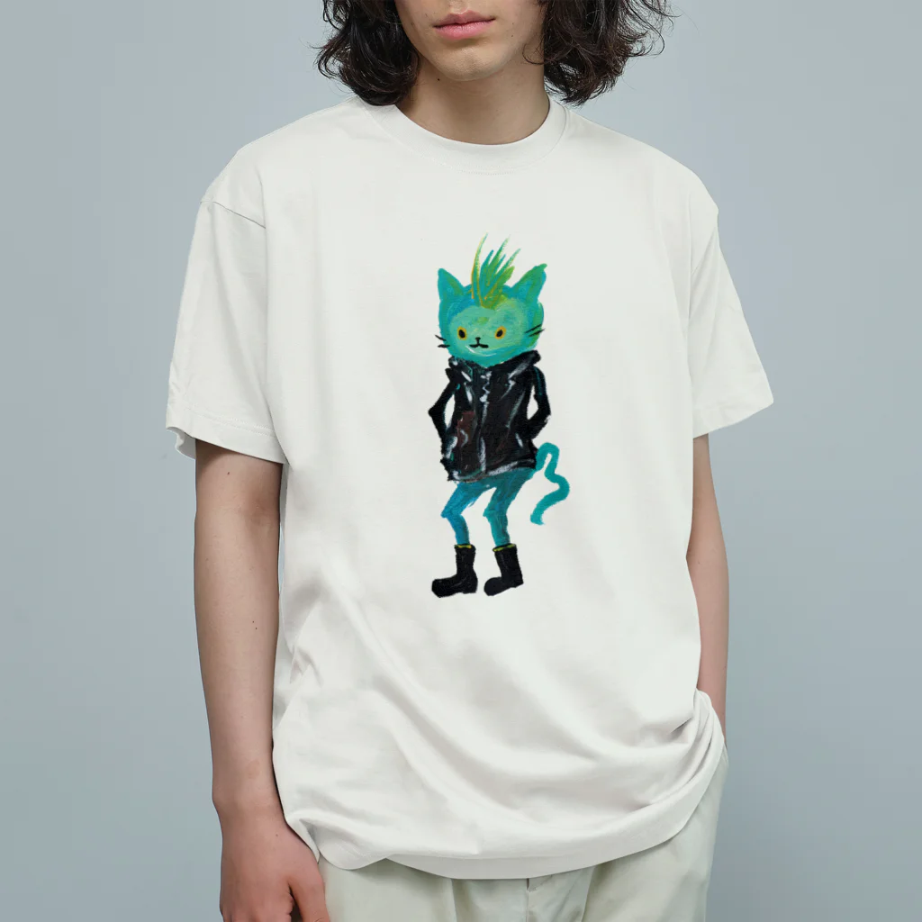 COULEUR PECOE（クルールペコ）のねこびとさん（ジョエル） Organic Cotton T-Shirt