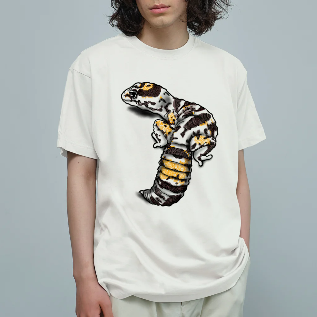かおちぃちゃんねるのニシアフリカトカゲモドキ Organic Cotton T-Shirt
