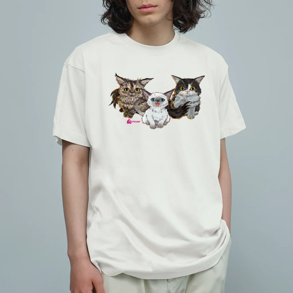 MOMOWORKのミニペット90 Organic Cotton T-Shirt