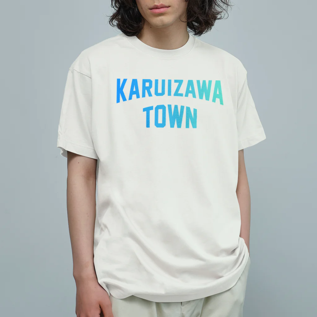 JIMOTOE Wear Local Japanの軽井沢町 KARUIZAWA TOWN オーガニックコットンTシャツ