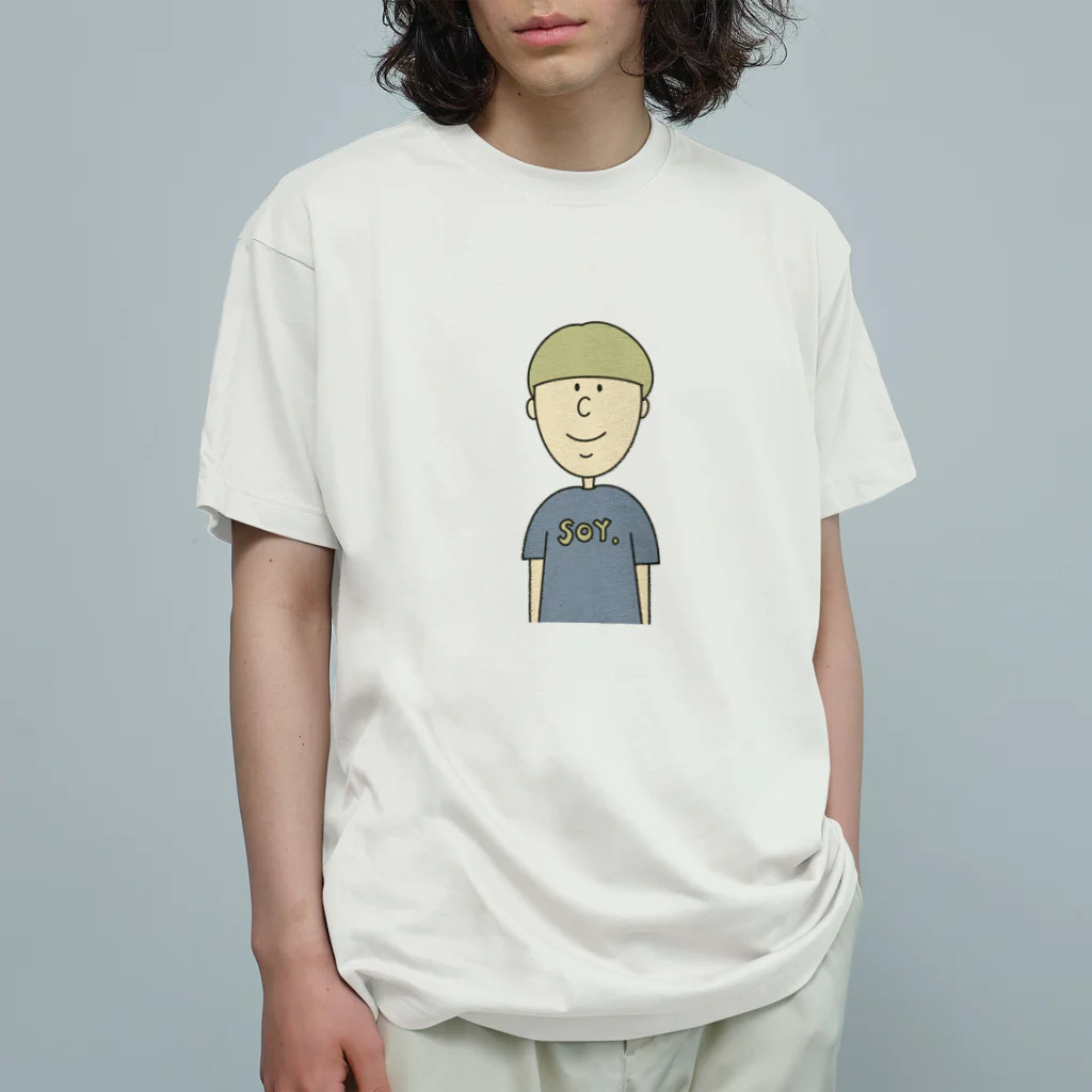 SOY SHOPのSOY BOY オーガニックコットンTシャツ