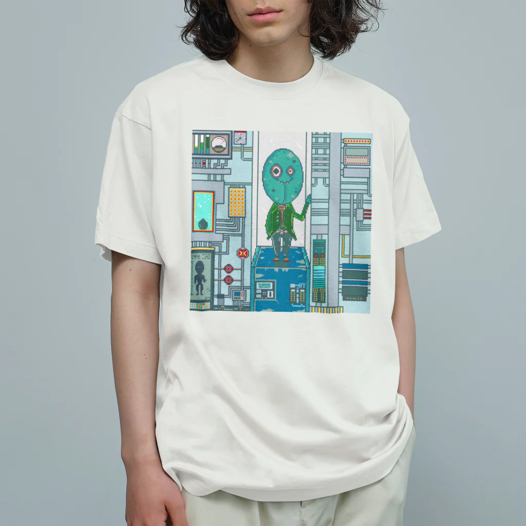 CRAZY WEのウチュウジン Organic Cotton T-Shirt