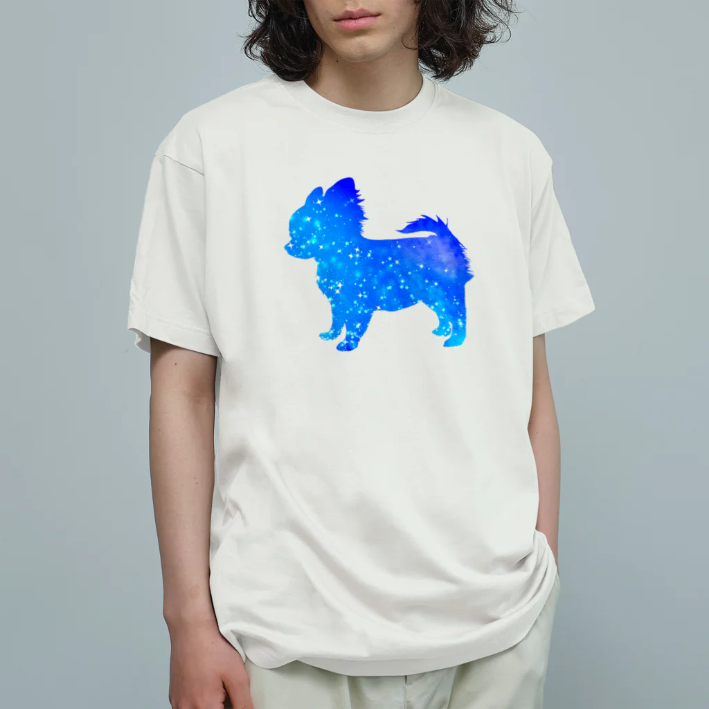 chicodeza by suzuriの星のチワワ Organic Cotton T-Shirt