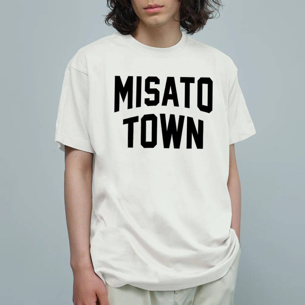 JIMOTOE Wear Local Japanの美郷町 MISATO TOWN Organic Cotton T-Shirt