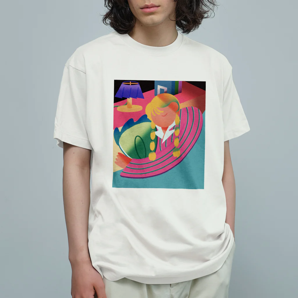 Robby08のOYASUMI オーガニックコットンTシャツ