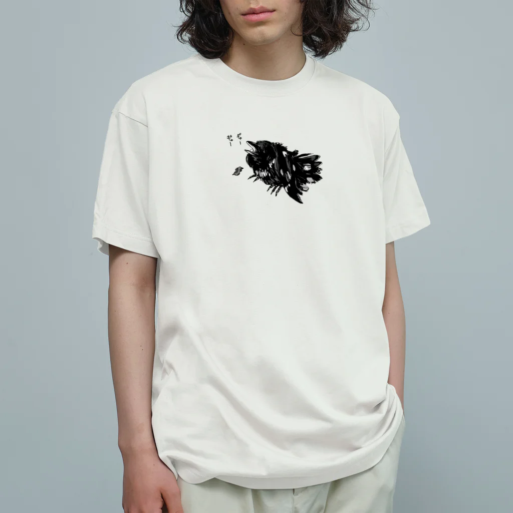 TAKAYAMAのまだらのカラス Organic Cotton T-Shirt