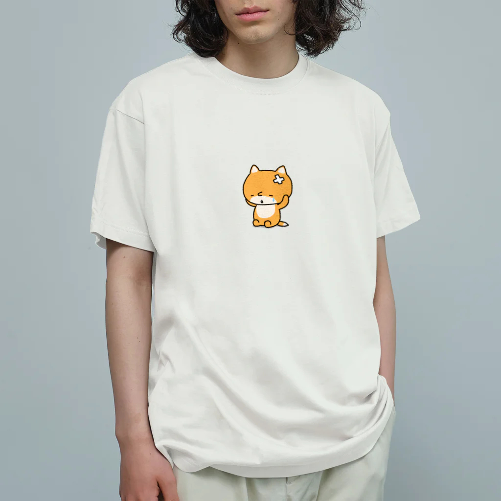 トホホなお店のトホホきつね オーガニックコットンTシャツ