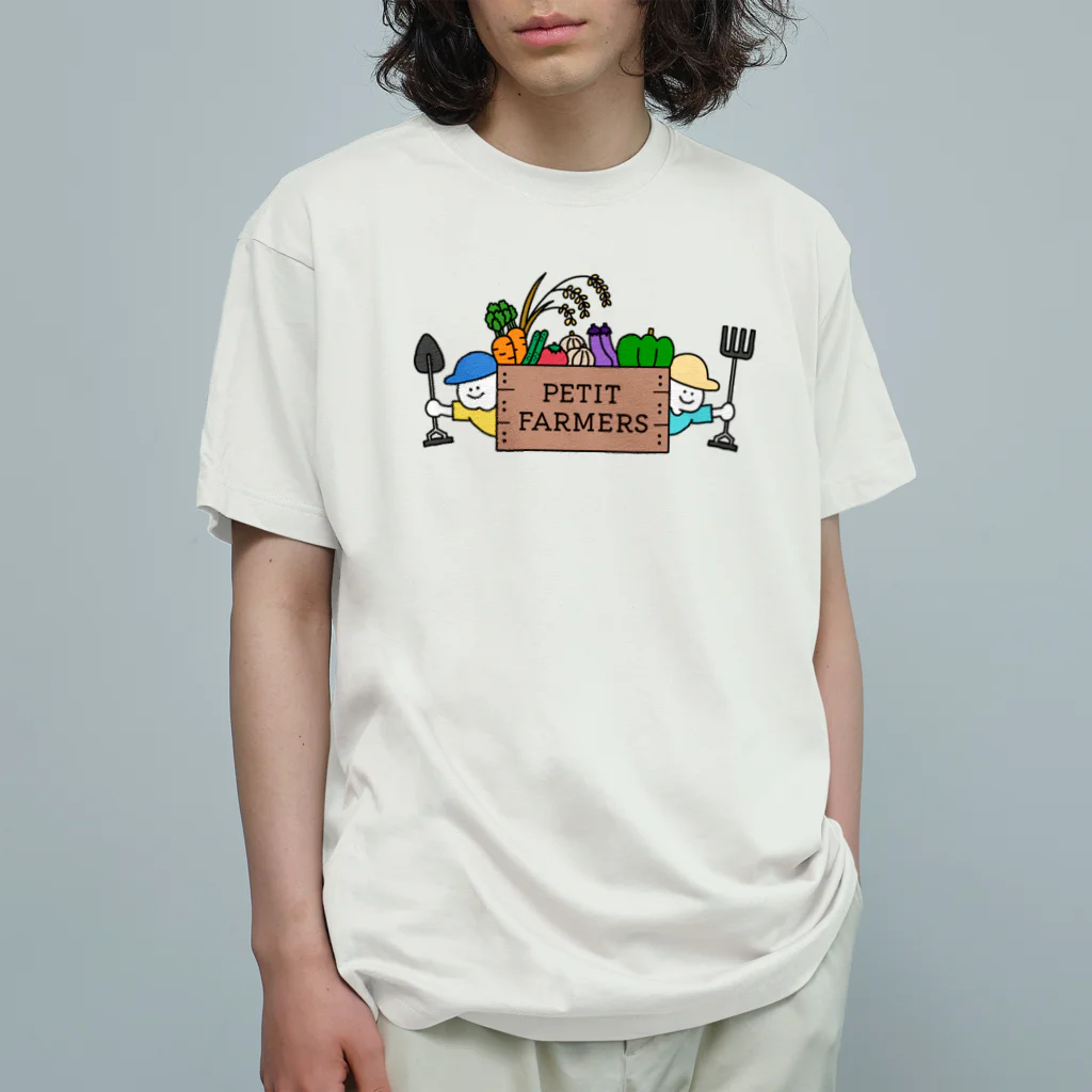 プチファーマーズのプチファーマーズTシャツ オーガニックコットンTシャツ