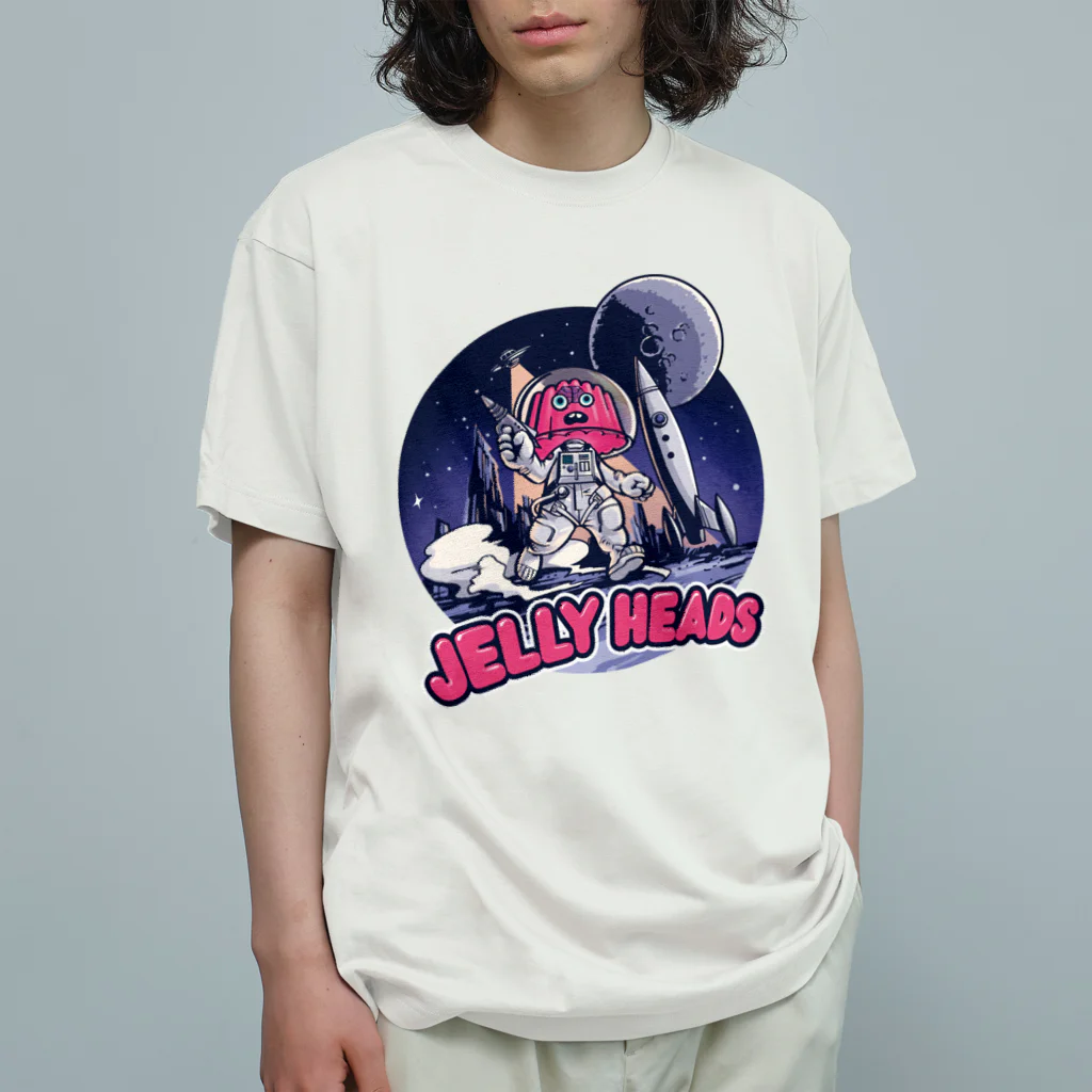 JELLY HEADSのJELLY HEADS ASTRONAUT オーガニックコットンTシャツ