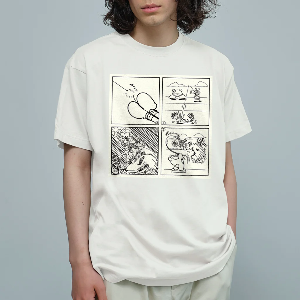 3xz の釣り オーガニックコットンTシャツ