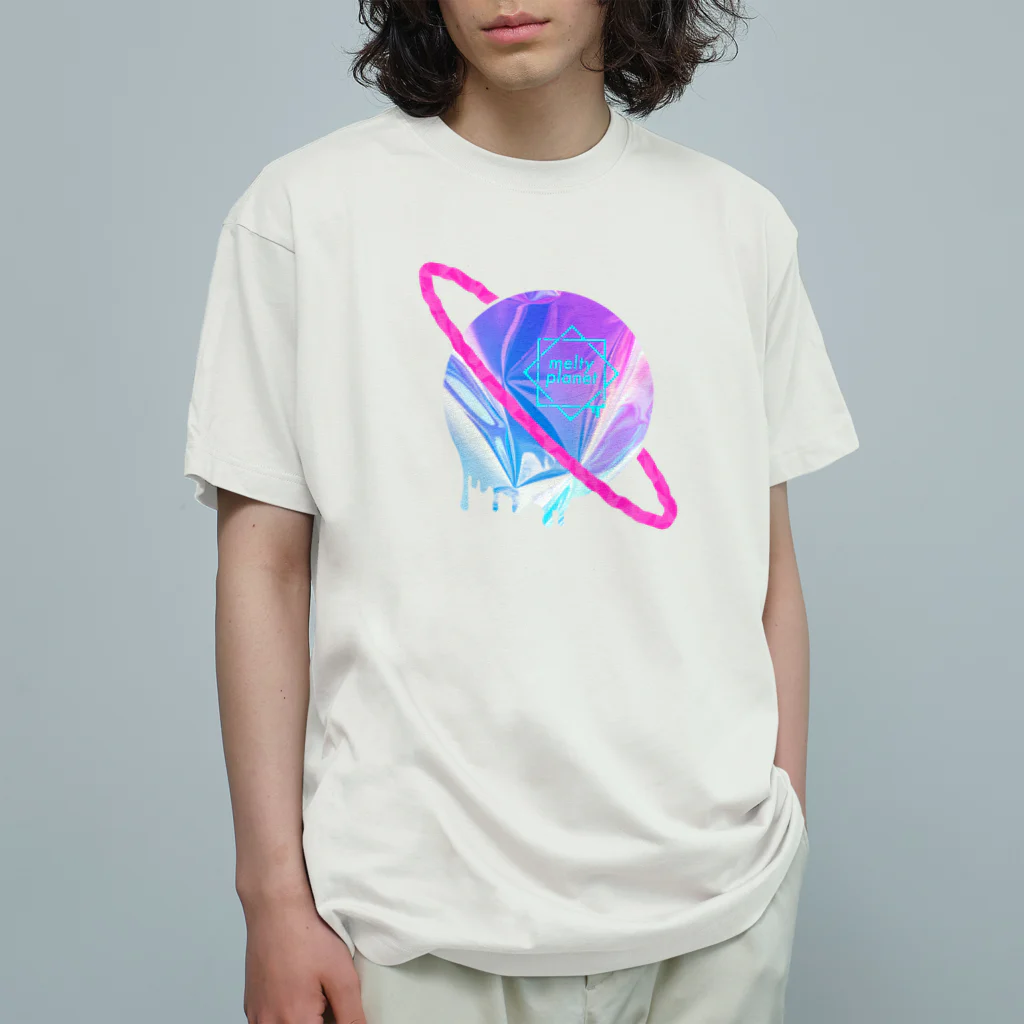 潤のMelty Saturn オーガニックコットンTシャツ